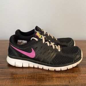 Nike Women’s Black and Pink Running Shoes